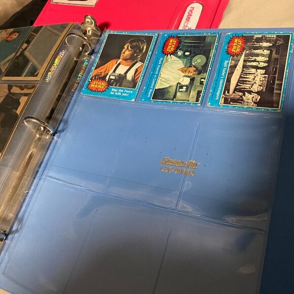 Vintage 1977 Star Wars Trading Cards Series 1 Blue COMPLETE SET 1-66 - Picture 11 of 16